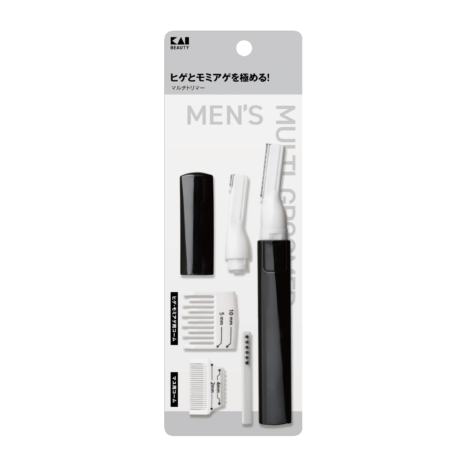 Amazon.co.jp: 貝印 KAI 眉毛 トリマー マルチ ヒゲ もみあげ